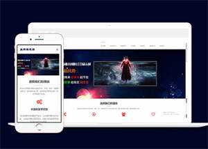 LED显示屏光源类网站前端模板下载 - 阿泽资源网