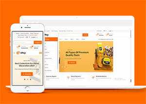 家用电器商城响应式HTML5模板 - 阿泽资源网