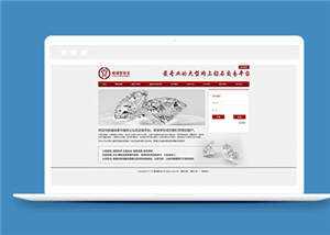 红色珠宝公司源码模板下载 - 阿泽资源网