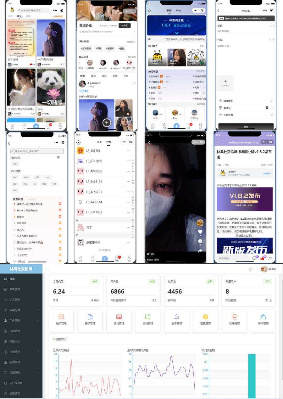 独立版社交论坛前端微信小程序源码问答发帖BBSphp源码 - 阿泽资源网