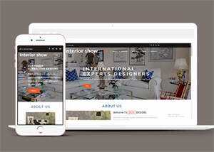 创意室内设计Bootstrap模板下载 - 阿泽资源网