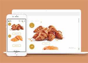 Bootstrap面包店订餐模板下载 - 阿泽资源网