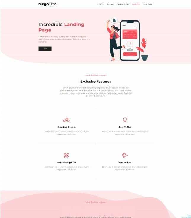 APP登录界面设计服务公司网站html模板 - 阿泽资源网
