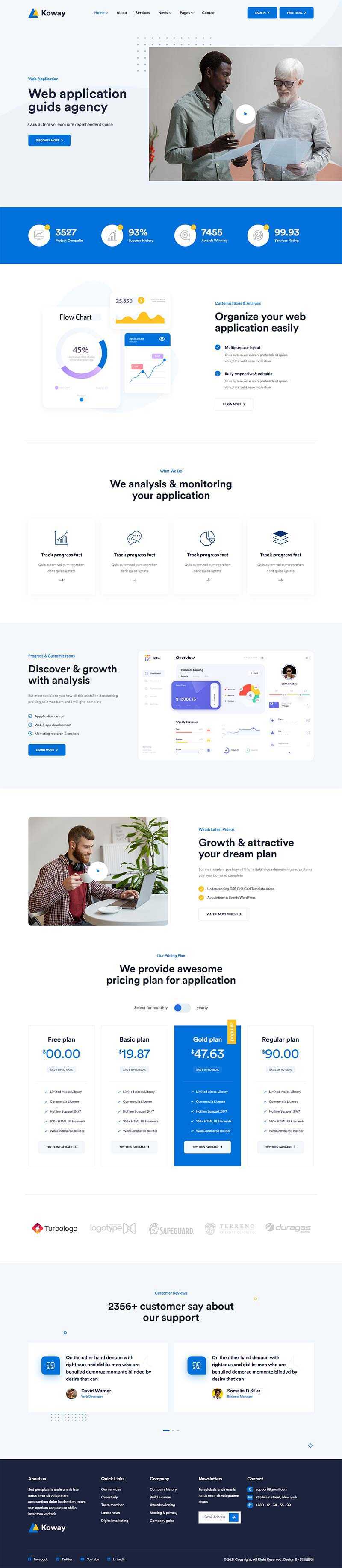 bootstrap多功能IT软件技术公司官网html模板 - 阿泽资源网