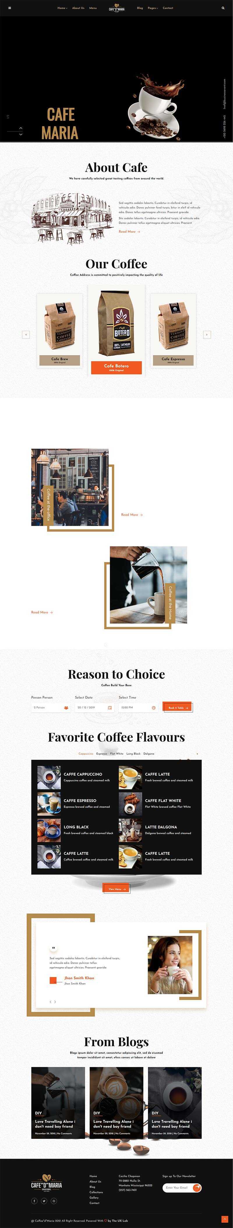 bootstrap响应式甜品茶餐厅官网html模板 - 阿泽资源网