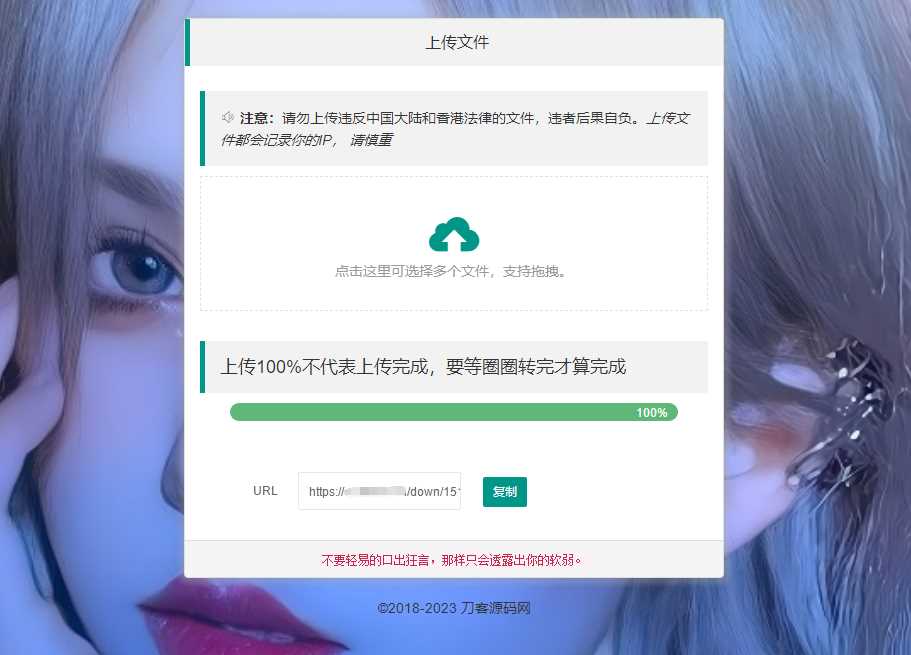 2023最新临时文件上传存储分享系统 临时文件网盘系统源码 - 阿泽资源网