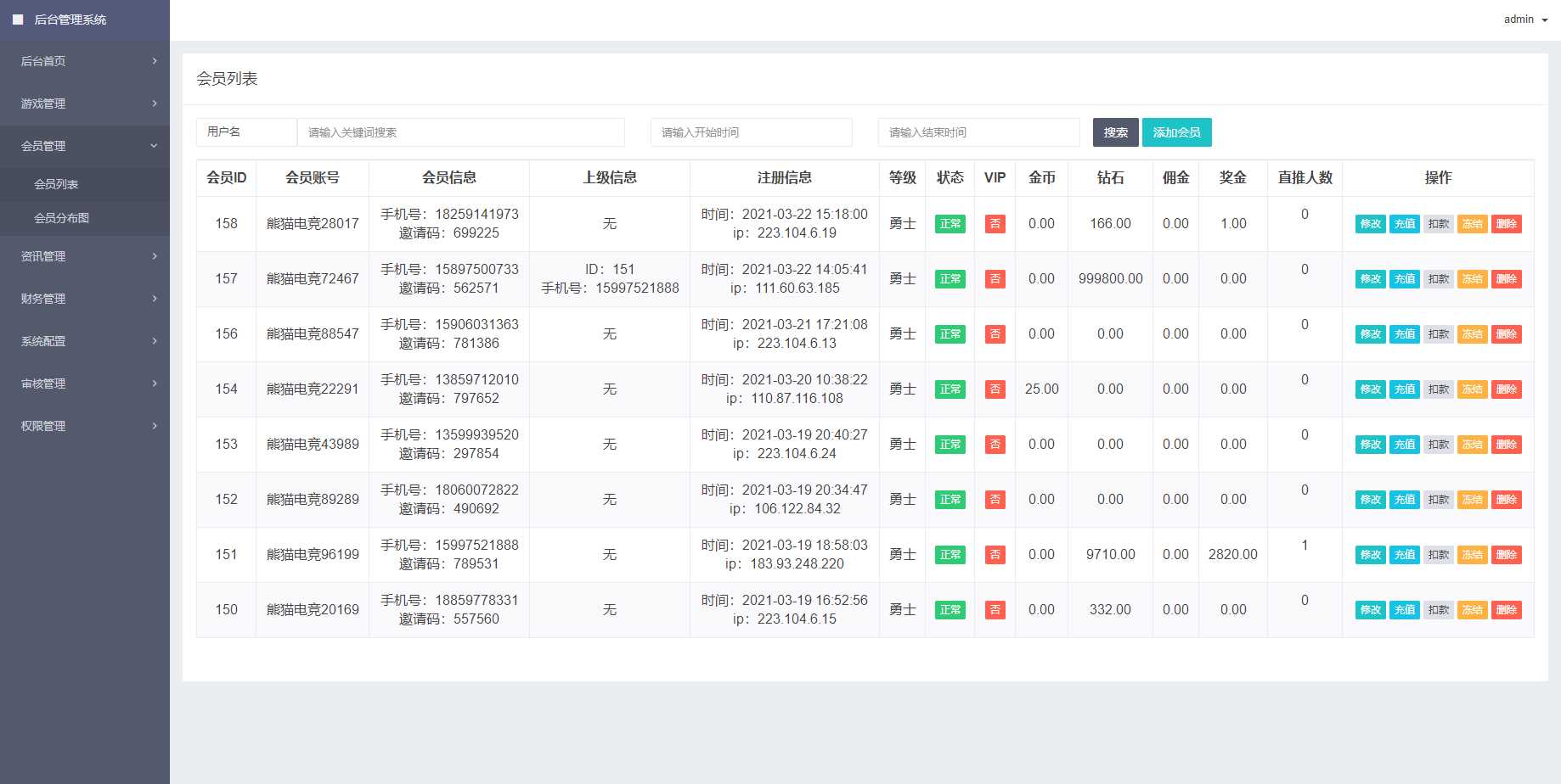 图片[6] - 熊猫电竞赏金电竞源码 APP+H5双端 附搭建教程 支持运营级搭建 - 阿泽资源网