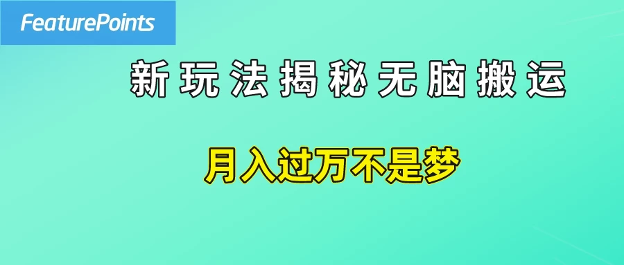 简单操作,每天50美元收入,搬运就是赚钱的秘诀! - 阿泽资源网