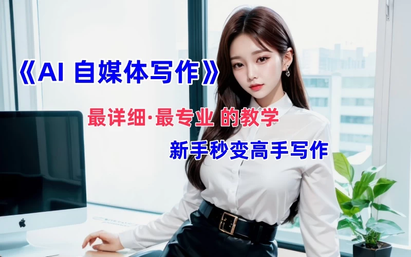 全网最全最细最专业的“AI自媒体写作”教学，新手小白秒变写作高手！ - 阿泽资源网