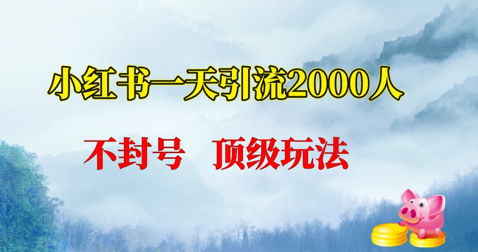 小红书一天加2000人,不封号,顶级玩法 - 阿泽资源网