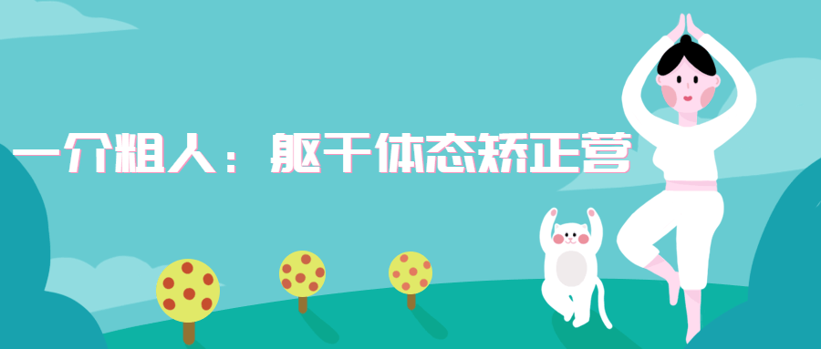 一介粗人：躯干体态矫正营 - 阿泽资源网