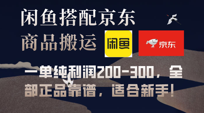 闲鱼搭配京东备份库搬运，一单纯利润 200-300，全部正品靠谱，适合新手！ - 阿泽资源网