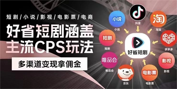 最新爆火好省短剧推广项目，傻瓜式操作日入 1000+ 上不封顶 - 阿泽资源网