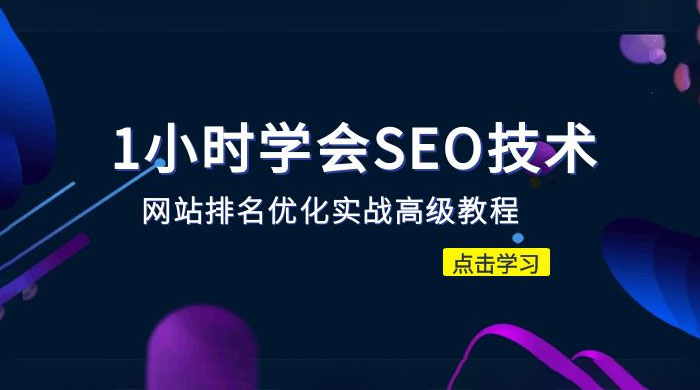 1 小时学会 SEO 技术：网站排名优化实战高级教程，秒杀市面 95% 收费几千的 SEO 教程 - 阿泽资源网