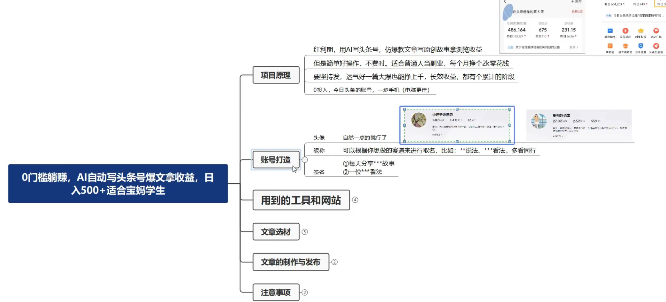 图片[2] - 拆解 AI 写头条爆文，轻松日入 500+，操作简单，无需动脑 - 阿泽资源网