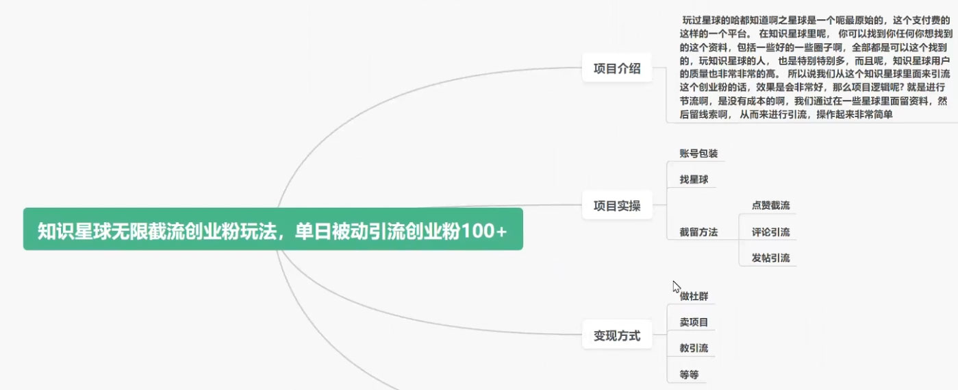 图片[2] - 知识星球无限截流创业粉玩法，单日被动引流创业粉 100+ - 阿泽资源网
