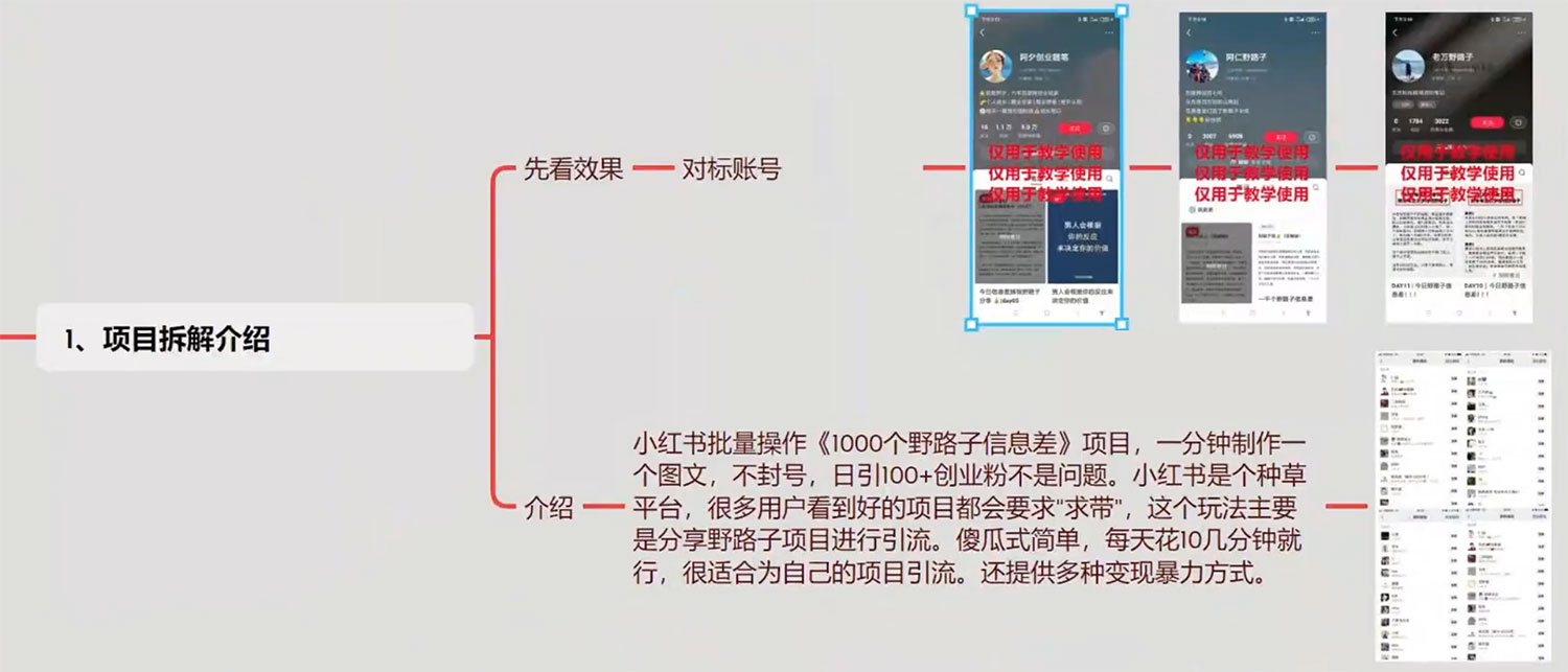 图片[2] - 小红书批量操作《 1000 个野路子信息差》玩法，日引 100+ 创业粉，一分钟一个图文 - 阿泽资源网