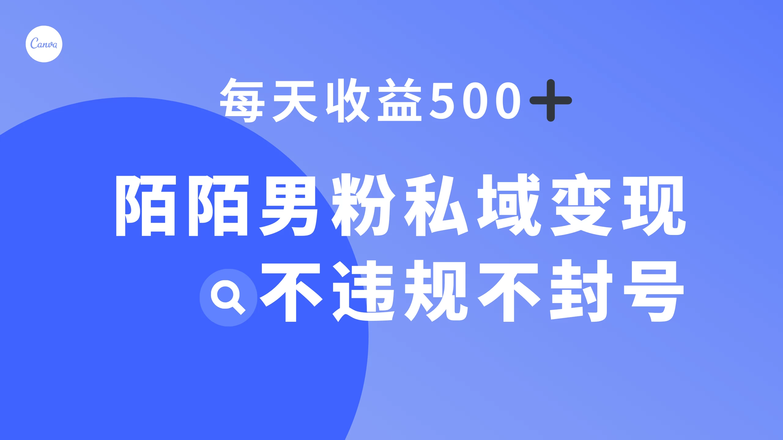 陌陌男粉私域变现新玩法，日入 500+，不违规不封号 - 阿泽资源网